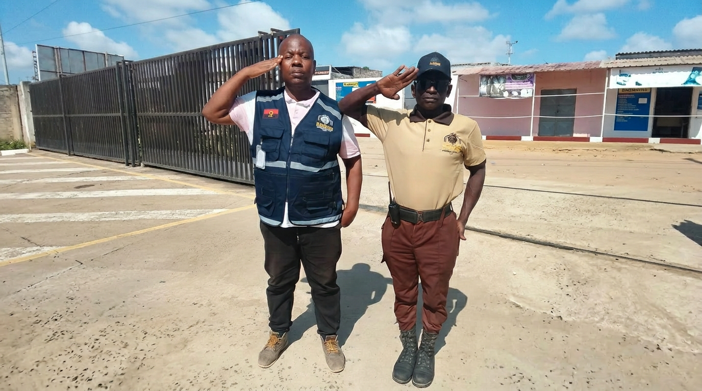 Guardas F. Moço em serviço